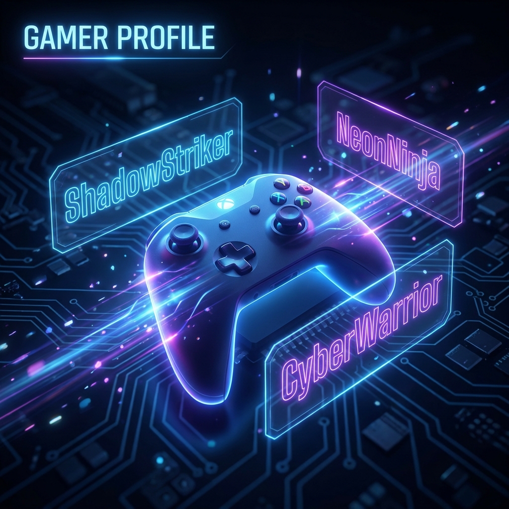 Gaming Username Generator | Create Epic Gamer Tags