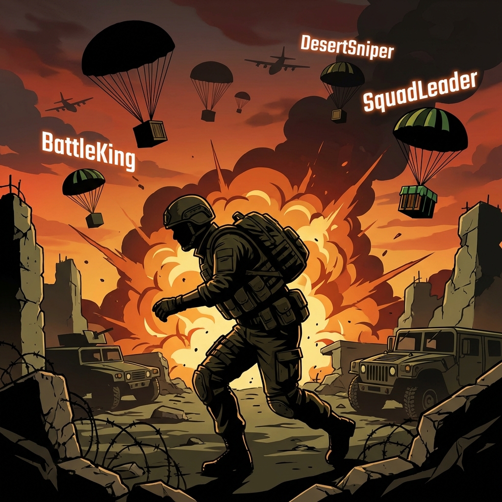 Best PUBG Username Generator – Cool & Stylish Names