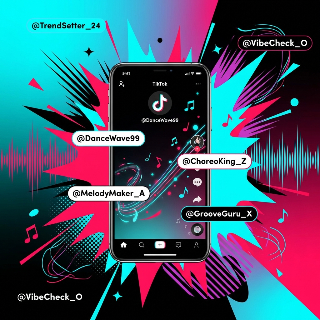 TikTok Name Generator | Aesthetic & Cool Usernames (2025)
